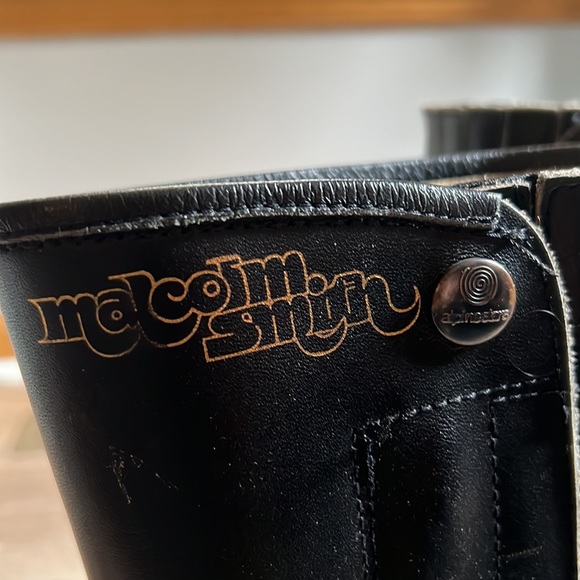 Classic Vintage AlpineStars Motorcycle Boots Size 9 Made in Italy - Picture 2 of 6